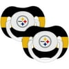 NFL McArthur Pittsburgh Steelers 2 Piece Pacifiers
