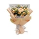 thumbnail image 2 of Arreglo floral artesanal, ramo de punto decorativo para ocasiones especiales Naranja, 2 of 9