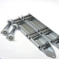thumbnail image 3 of Garage Door Low Headroom Quick Turn Brackets (Pair) w/ Rollers, 3 of 4