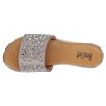 thumbnail image 4 of Corkys Womens Pizzazz Rhinestone Slide Flat  Casual Shoes, 4 of 5