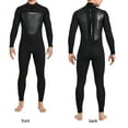 thumbnail image 3 of Combinaison de Plongée Haute Efficacité Anti-Froid Maillots de Bain Confortables Écran Solaire Puissant Réduire la Résistance à l'Eau Combinaison Classique Col Rond Homme Noir 3TG, 3 of 7