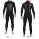 thumbnail image 5 of Yuarrent Traje de buceo Alta eficiencia A prueba de frío Cierre de cremallera Trajes de baño cómodos Traje de neopreno fácil de usar Cuello Deportes acuáticos Hombres Negro XXL Yuarrent OD020689-05, 5 of 6