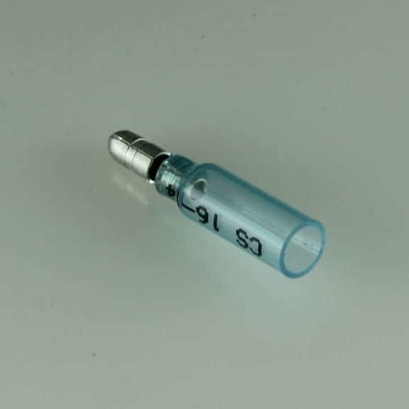 16-14 Ga. 0.180" Dia. Male Heavy Duty Heat-Shrink Bullet Terminals - (pack of 10)