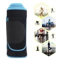 thumbnail image 3 of Waist Support Adjustable Neoprene Material Breathable Non-Slip Strong Support Comfortable for Indoor Black+Blue, 3 of 8