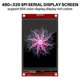 thumbnail image 4 of 3.5 Inch 480x320 SPI Serial TFT LCD Module Display Screen with Press Panel Driver IC ILI9488 for MCU, 4 of 5
