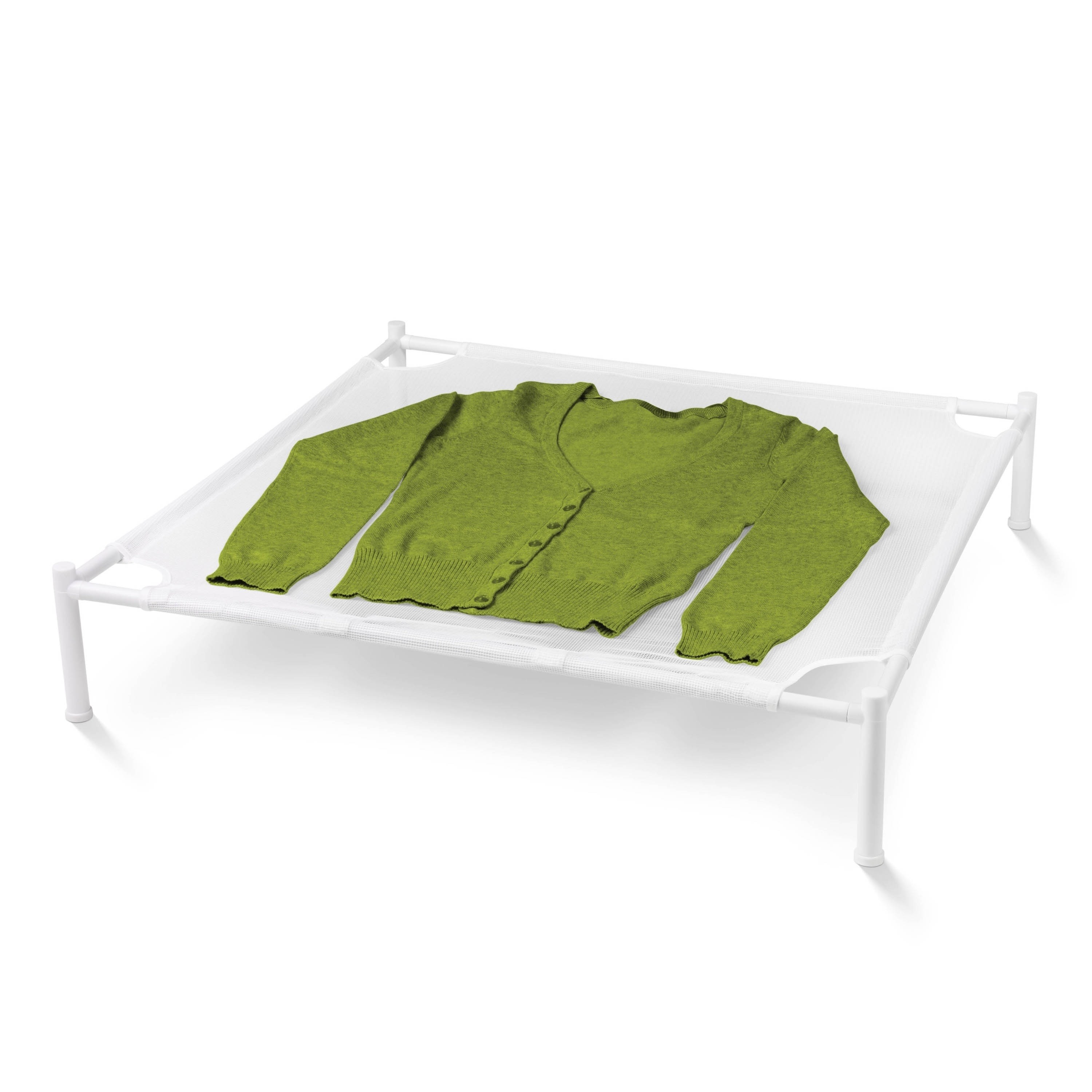Honey Can Do Stackable Sweater Drying Rack White Set Of 2