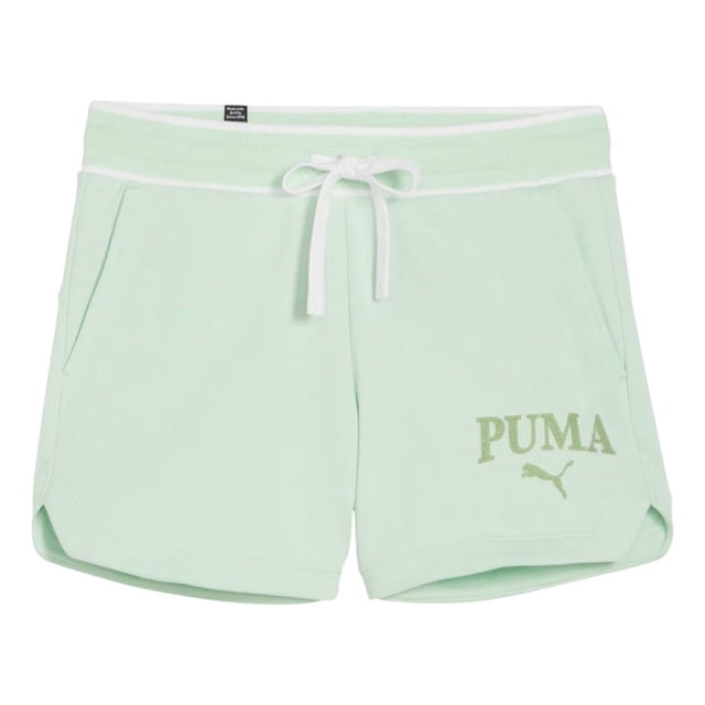 Short Puma Mujer Dama Squad 5 Verde Claro Corto Deportivo verde claro M