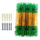 thumbnail image 2 of Cepillo rascador para ganado Rascador para animales Rascador para vacas Cepillo de completo para ovejas Verde y amarillo, 2 of 9