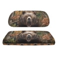 thumbnail image 2 of Pzuqiu 2 Piece Golf Cart Seat Cover Easy to Install Durable, Compatible with Outdoor Sports Outdoors Golf Cart Seat Covers(Brown Bear Camo), 2 of 10