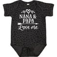 thumbnail image 3 of Inktastic Nana Papa Love Me Grandkids Boys or Girls Baby Bodysuit, 3 of 5