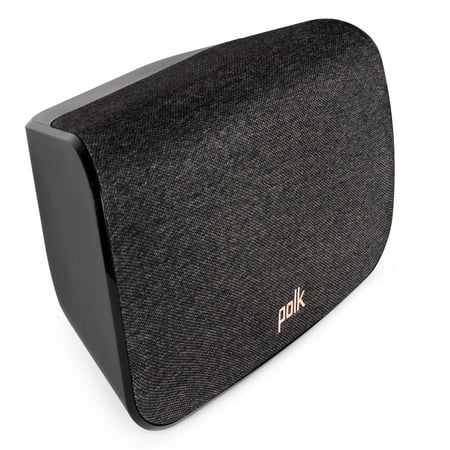 Polk Audio - Wireless Surround Speakers (Pair) for Polk React and Polk Magnifi Soundbars - Black