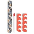 thumbnail image 2 of 4pc Pedicure Kit with 2 Toe Separators, Salon Board, & Hoof Stick, 2 of 3