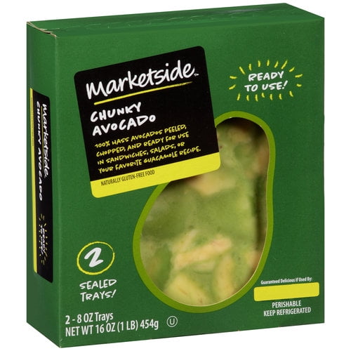 Marketside Chunky Avocado, 8 oz, 2 count