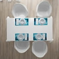 thumbnail image 4 of Ambesonne Bear Place Mats Set of 4, Arctic Polar Underwater, Standard Size, Blue Pale Blue, 4 of 4