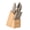Taupe, variant on Sur La Table Kitchen Essentials Tasting Kitchen 14 Piece Cutlery Set, German Steel Forged Knives, Beech Wood Block, Chef, Santoku, Bread, Steak Knives, Shears & Sharpener - Taupe
