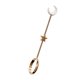thumbnail image 2 of Soporte para anillo Manos libres 8 mm Clip de anillo Latón Decoración portátil Perchero para joyería de mano, 16 mm, Oro brillante sidaley HA003787-03, 2 of 6