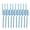 Dark Blue 10pcs, variant on KGJQ 10PCS Spiral Plastic Straws, Colorful Twisted Translucent Drinking Straws, Food-Grade PETG Reusable Party Drink Accessories for Cocktails Juices Milk Tea