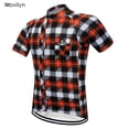 thumbnail image 4 of Camiseta de ciclismo de la marca Moxilyn, camiseta de manga corta de verano para hombre, ropa de ciclismo de secado rápido y transpirable, ropa de ciclismo de carreras, 4 of 5