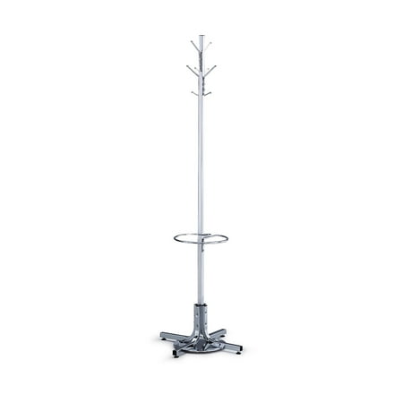 Oar Coat Stand - Lot of 10 Safco four double hooks eight garments Coat Rack with Umbrella Stand-4168CR