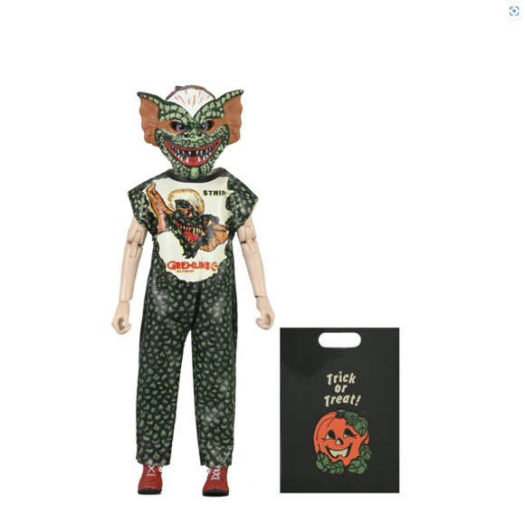 NECA Gremlins x Ben Cooper: Stripe Costumed Action Figure with Trick-or-Treat Bag (6")