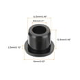 thumbnail image 2 of 20Pcs T Shape Rubber Grommet Mount Dia 12.5mm ID 8mm H 12.5mm Black Seal Protection Cable Grommets Cable Pipe, 2 of 5