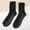 Black, variant on Comfortable Compression Socks for Women Comfortable Breathable Glued Non Slip Mid Length Yoga Socks Saving to 65% off!