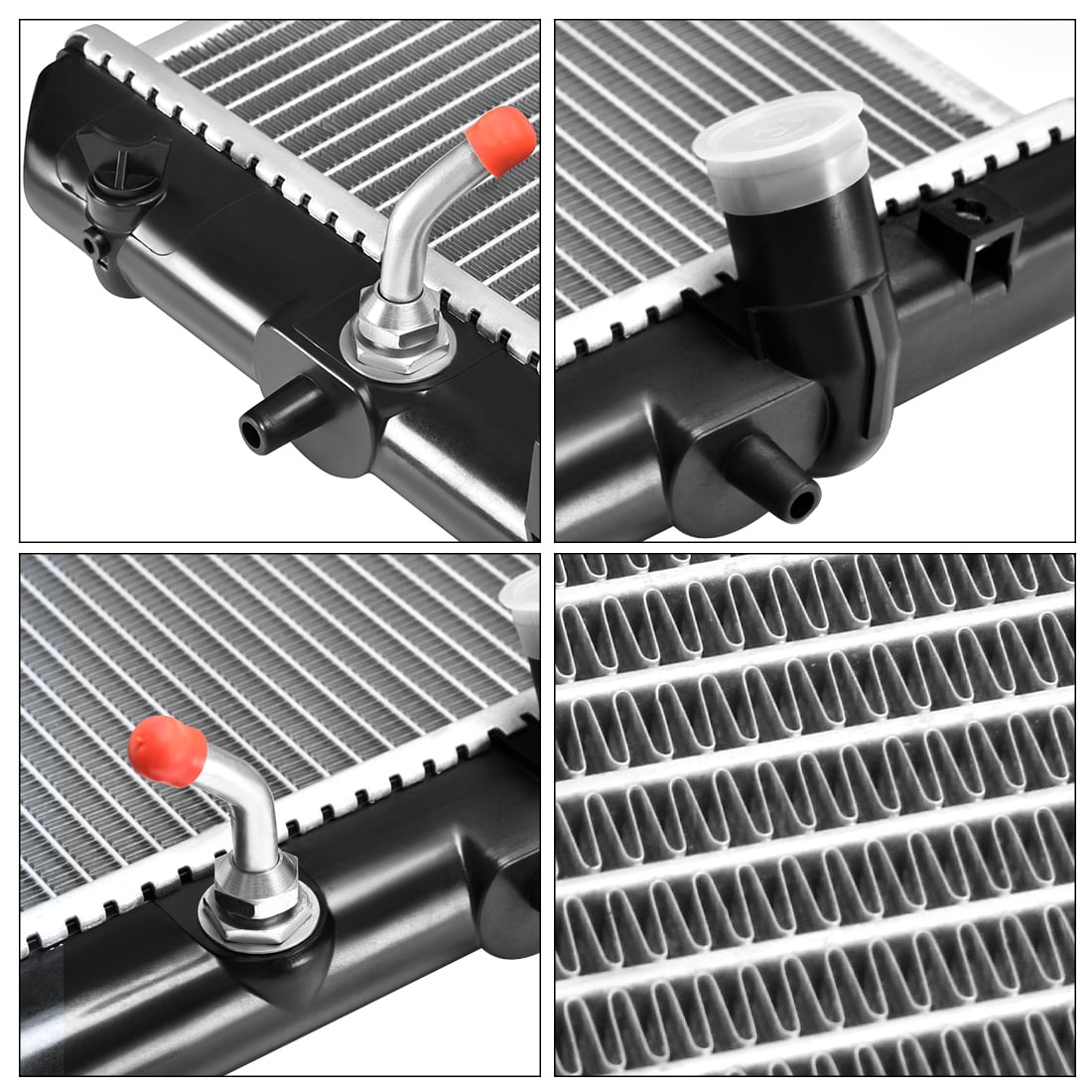 RVNI Radiator Compatible with 1997 1998 1999 2000 2001 Honda CRV CR-V EX LX SE 2.0L Aluminum