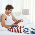 thumbnail image 5 of Bixox Men's Thank You Veterans Patterned Pajama Pants with Pockets Lounge Clothes for Home, 5 of 5