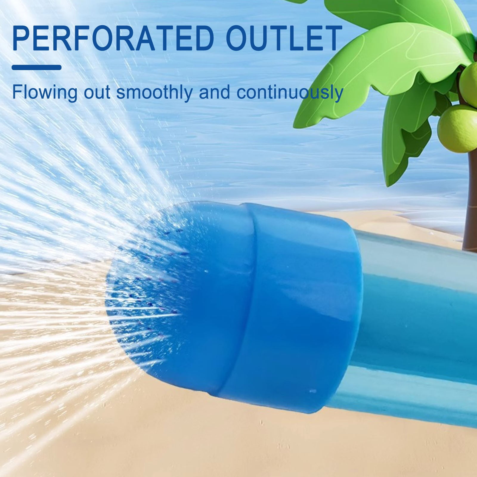 Creativity Fireworks Water Gun,Cute Shell Shaped Sprays Water Like Fireworks,Squirt Gun Umbrella-Shaped Spray for Summer Pool, Backyard, Beach, Birthday Party Outdoor Game