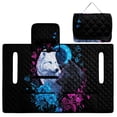 thumbnail image 5 of Whosucclay Mystic Wolf Moon Pattern Golf Cart Sea, Golf Cart Seat Cover Cushion Protector 4 Storage Pockets Folding Golf Cart Seat Covers for Club Car Yamaha, 5 of 9