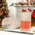 thumbnail image 5 of Pohoudy Hobnail Drinking Glasses set of 6, 12oz Vintage Beaded Highball Glasses, Clear Retro Kitchen Glasses Cups, Heavy Glassware Tumbler for Cocktail Beverage Water Rocks, 5 of 6
