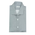 thumbnail image 1 of Sonrisa Chemise Habillée Homme Bleu / Blanc Mini Hexagones Fior Di Cotone - L, 1 of 1