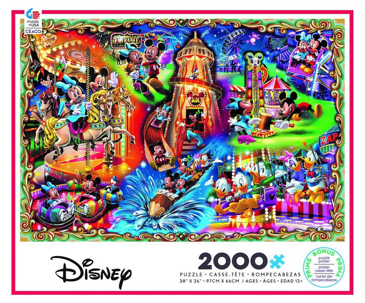 Ceaco - Disney - Mickey Mouse's Carnival - 2000 Piece Interlocking