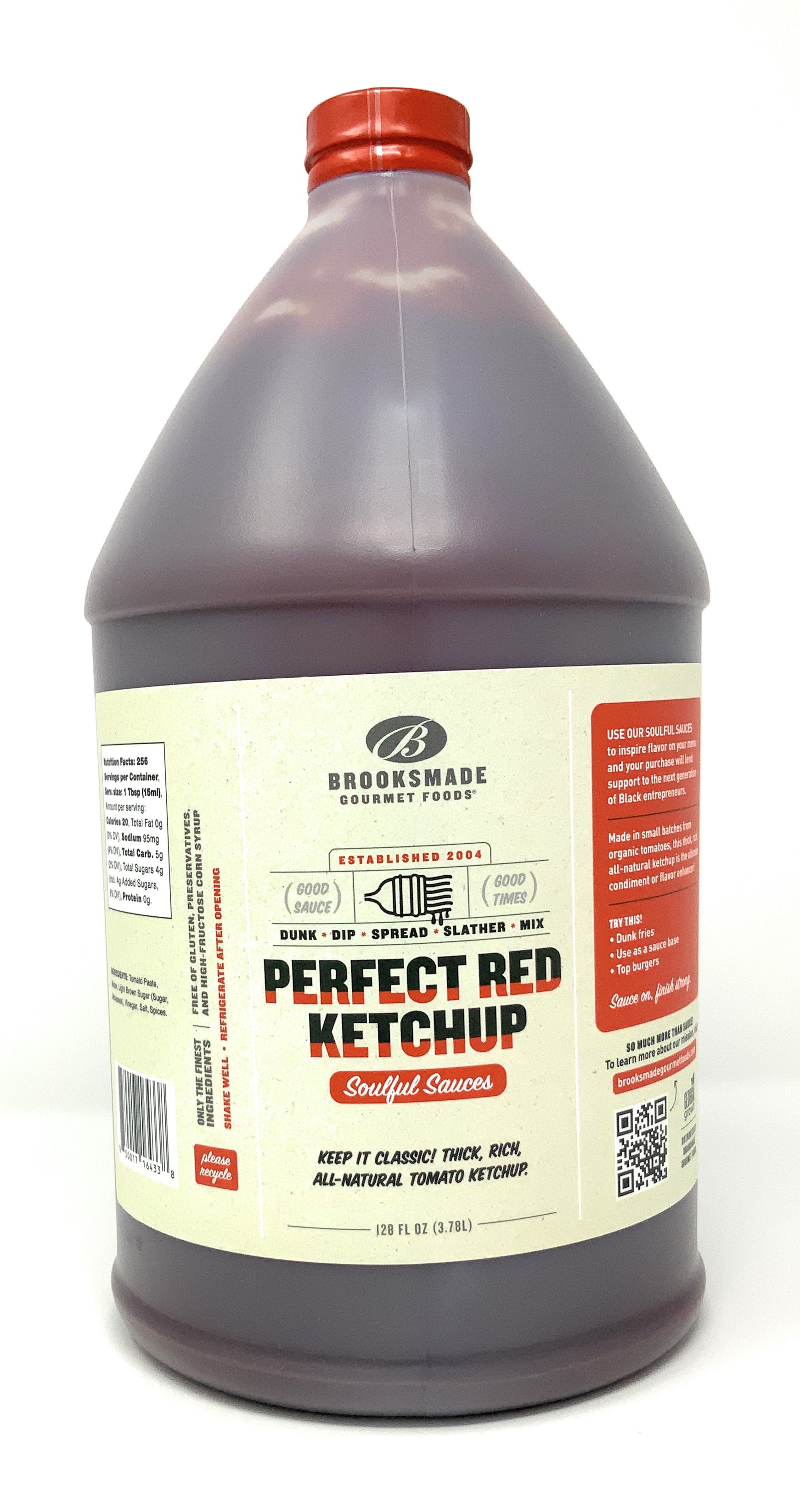 Perfect Red Ketchup, Gluten Free, No High Fructose Corn Syrup All