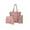 Crossbody-bag Four-piece Pink, variant on Tote Bag Set Ladies Satchel Fashion Handbag Zipper Single Shoulder Crossbody Bag Four-piece Pink