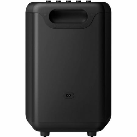 Philips - Portable Bluetooth Party Speaker with Party Lights and Built-in Carry Handle - Black
