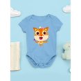 thumbnail image 3 of Cute Fox With Flags Bodysuit Infant -Image by Shutterstock,  Newborn, 3 of 4