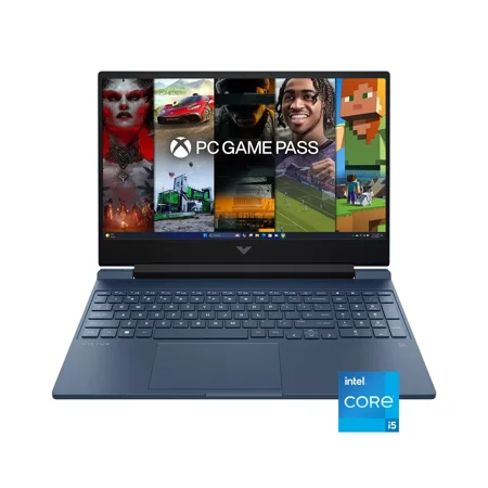 HP Victus 15 Premium Gaming Laptop 15.6" FHD IPS Anti-glare 144Hz Intel 8-core i5-12450H 64GB DDR4 1TB SSD GeForce RTX 3050 Backlit B&O Fast Charging Windows 11 Pro Blue