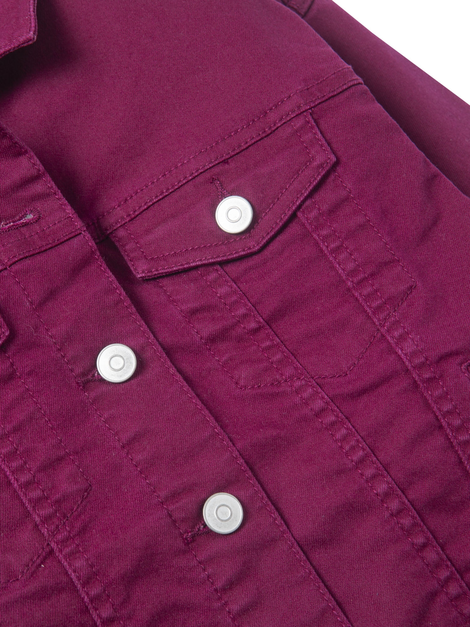 Wonder Nation Girls Denim Jacket, Sizes 4-18 & Plus
