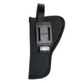 thumbnail image 2 of Uncle Mike's Black Kodra Nylon Sidekick Hip Holster (Size 2, Right-Hand), 2 of 2