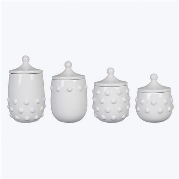 Youngs 21964 Ceramic Canister - 4 Piece