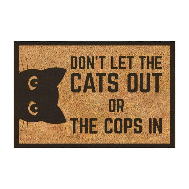 SIfdSeng Get it Fast Interesting Doormat for Decorative Door Mat Welcome Mat Doormat Floormat Party Daily for Front Door
