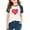 Navy-19, variant on Sentuca Girls Shirts, Valentines Day Short Sleeve Shirts, Soft Stylish Casual T Shirts Size 13 Years