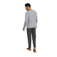 thumbnail image 5 of Grey men's pajama set - long-sleeved and long pants, with a round collar, simple and casual style, suitable for home wear as well as for going out., 5 of 6