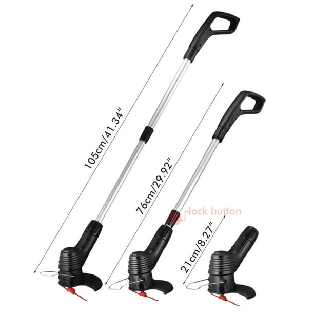 Rechargeable hand held grass trimmer deals
