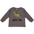 thumbnail image 3 of Inktastic Gigi Boy Dinosaur Grandson Boys Long Sleeve Toddler T-Shirt, 3 of 5