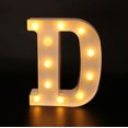 thumbnail image 1 of Decorative Letters Alphabet Letter LED Lights Luminous Number Lamp Decoration Battery Night Light Party Baby Bedroom Decoration, 1 of 5