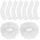 thumbnail image 1 of Tazón elástico de 100 piezas cubre tazón cubre bolsas de mantenimiento fresco para carne de vegetales frutas, 1 of 5