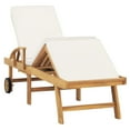 thumbnail image 4 of vidaXL Sun Loungers with Cushions 2 pcs Solid Teak Wood Blue, 4 of 130