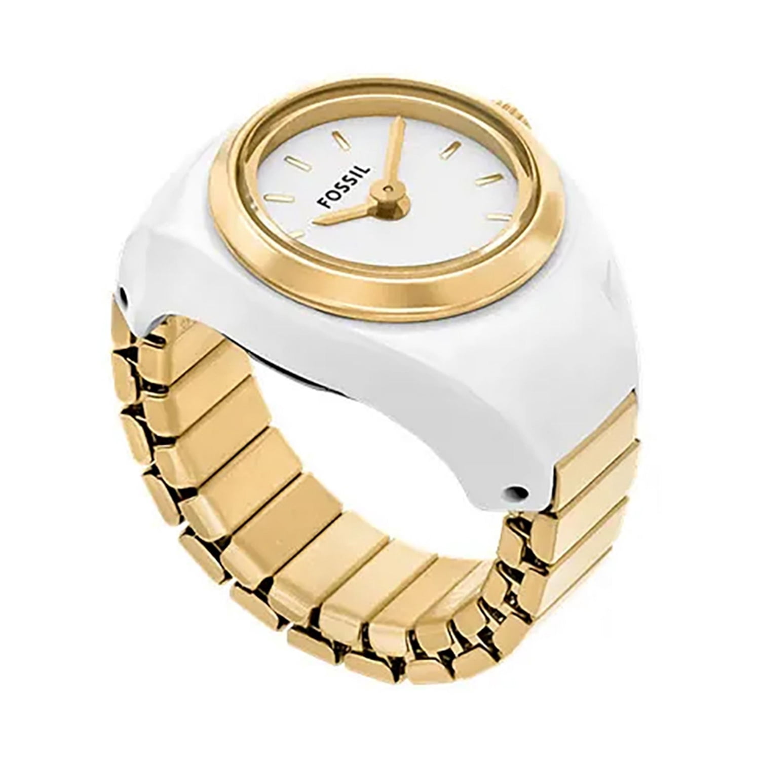 ⭐️ Women’s NWT Fossil Watch Gold Link Band Fossil Gold Color Wristwatches for Women for sale | eBay main image 2